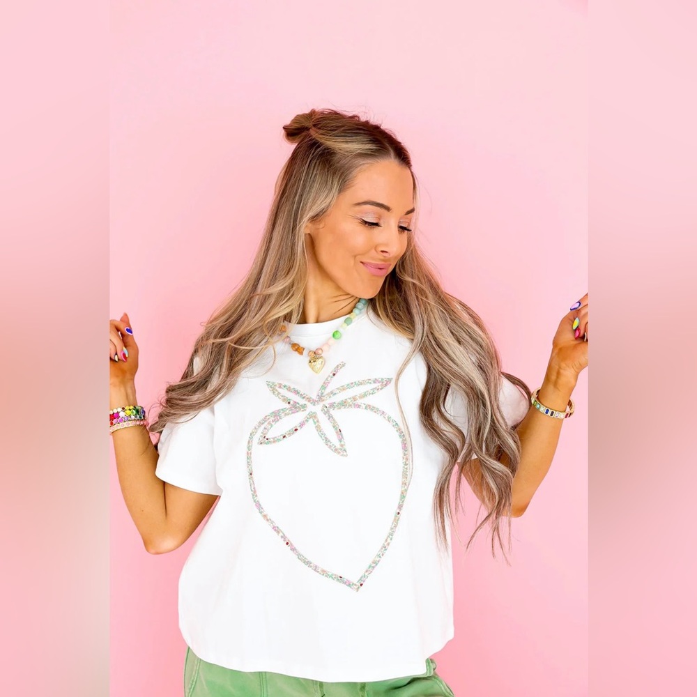 NEW Berry Sweet Crew Neck Tee